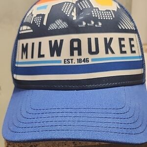 Milwaukee Blue Trucker Hat